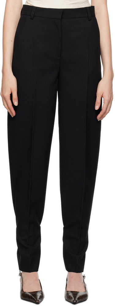 Bukser TOTEME Slouch Trousers Sort | 244-WRB0213-FB0314, 0