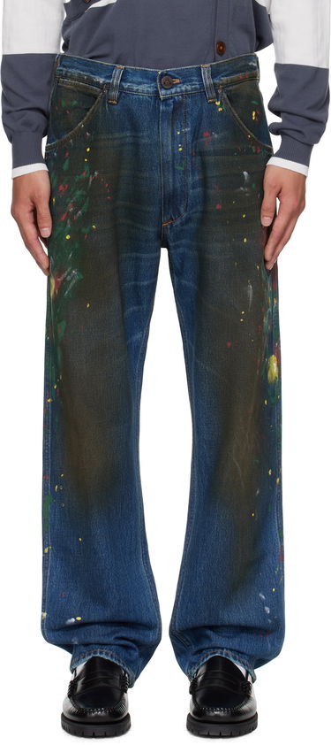 Jeans Vivienne Westwood Vivienne Westwood Ranch Paint Splatter Jeans Blå | 3902000N-W0161-, 0