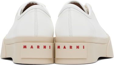 Skopleje Marni Marni Pablo Nappa Leather Hvid | SNZW003020 P7226, 1
