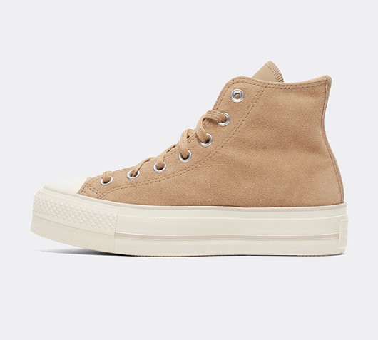 Sneakers og sko Converse Chuck Taylor All Star Lift Hi Beige | A03250C, 0