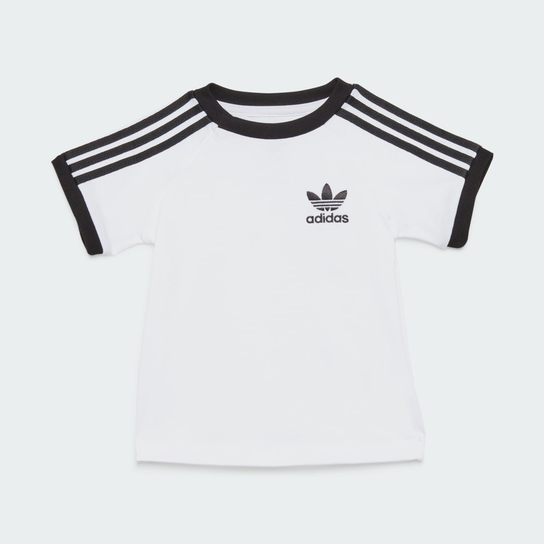 T-shirt adidas Performance 3-Stripes Tee Hvid | JE0519, 0