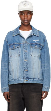 We11done Faded Denim Jacket