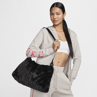 Mulepose Nike Faux Fur Tote Bag Sort | FZ1323-010, 0