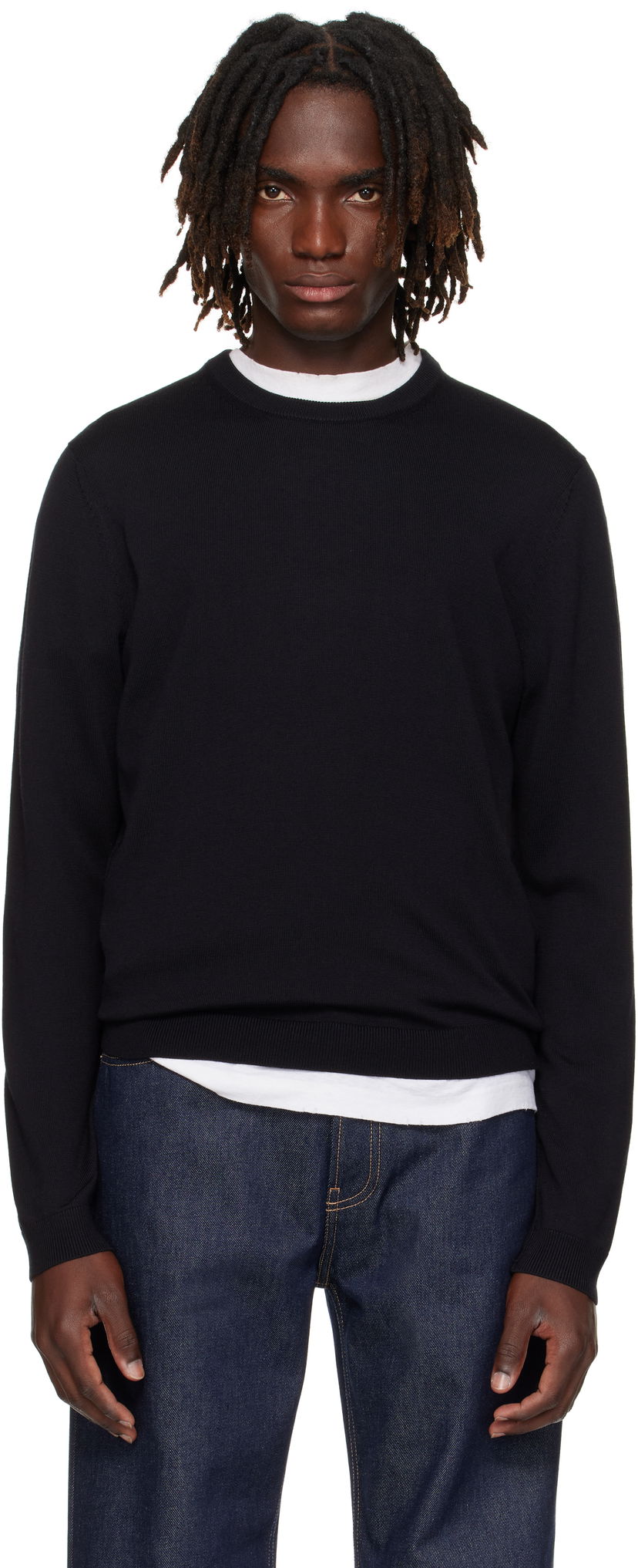 Sweater Acne Studios Acne Studios Wool Sweater Sort | B60364-