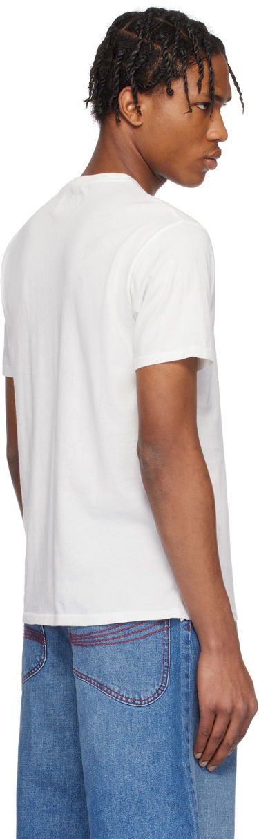 T-shirt ERL ERL 'California' Signature T-Shirt Hvid | ERL10T001, 2