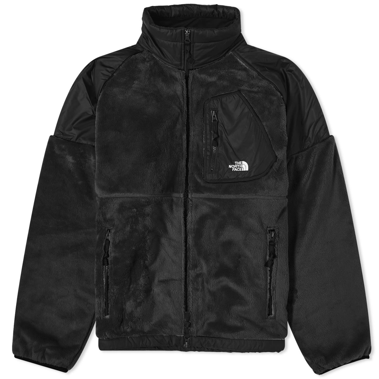 Jakke The North Face Versa Velour Jacket "Tnf Black" Sort | NF0A84F6JK3, 0