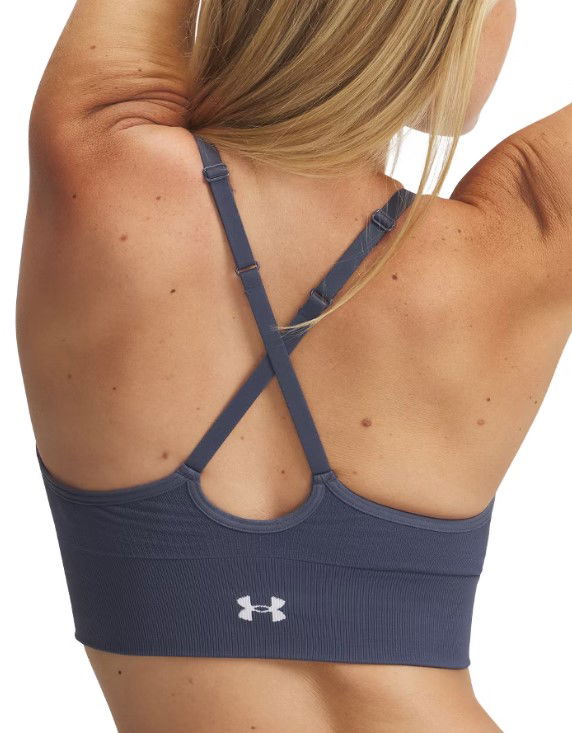 Bh Under Armour Vanish Seamless Low Impact Sports Bra Mørkeblå | 1384417-044, 1