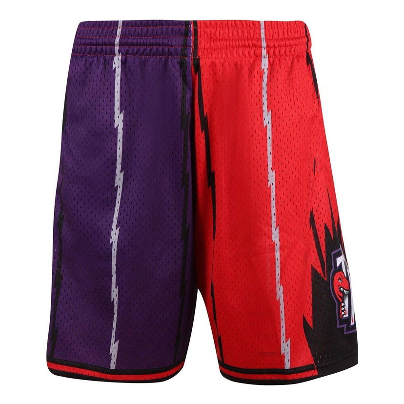 Shorts Mitchell & Ness Mitchell & Ness NBA Toronto Raptors 1998 Split Swingman Shorts Lilla | SMSH4855-TRA98PPPPRRD