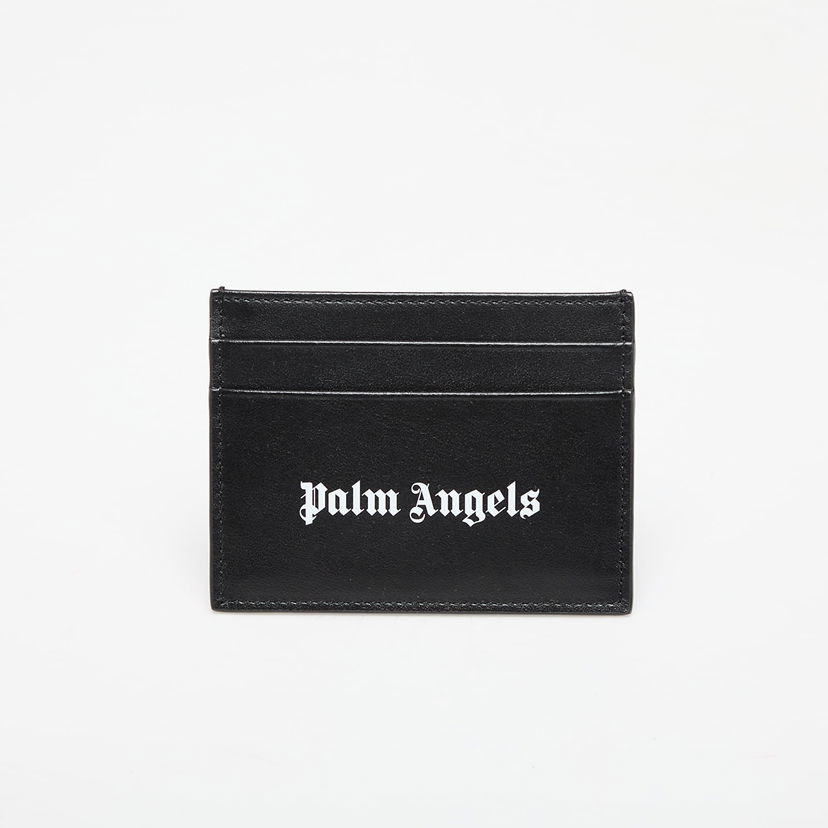 Tegnebog Palm Angels Classic Logo Card Holder Black/ White Universal Sort | PMND017C99LEA0011001