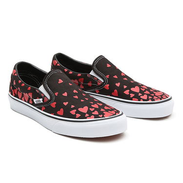 Sneakers og sko Vans Classic Slip-on Valentines Hearts Sort | VN0A33TB45L, 1