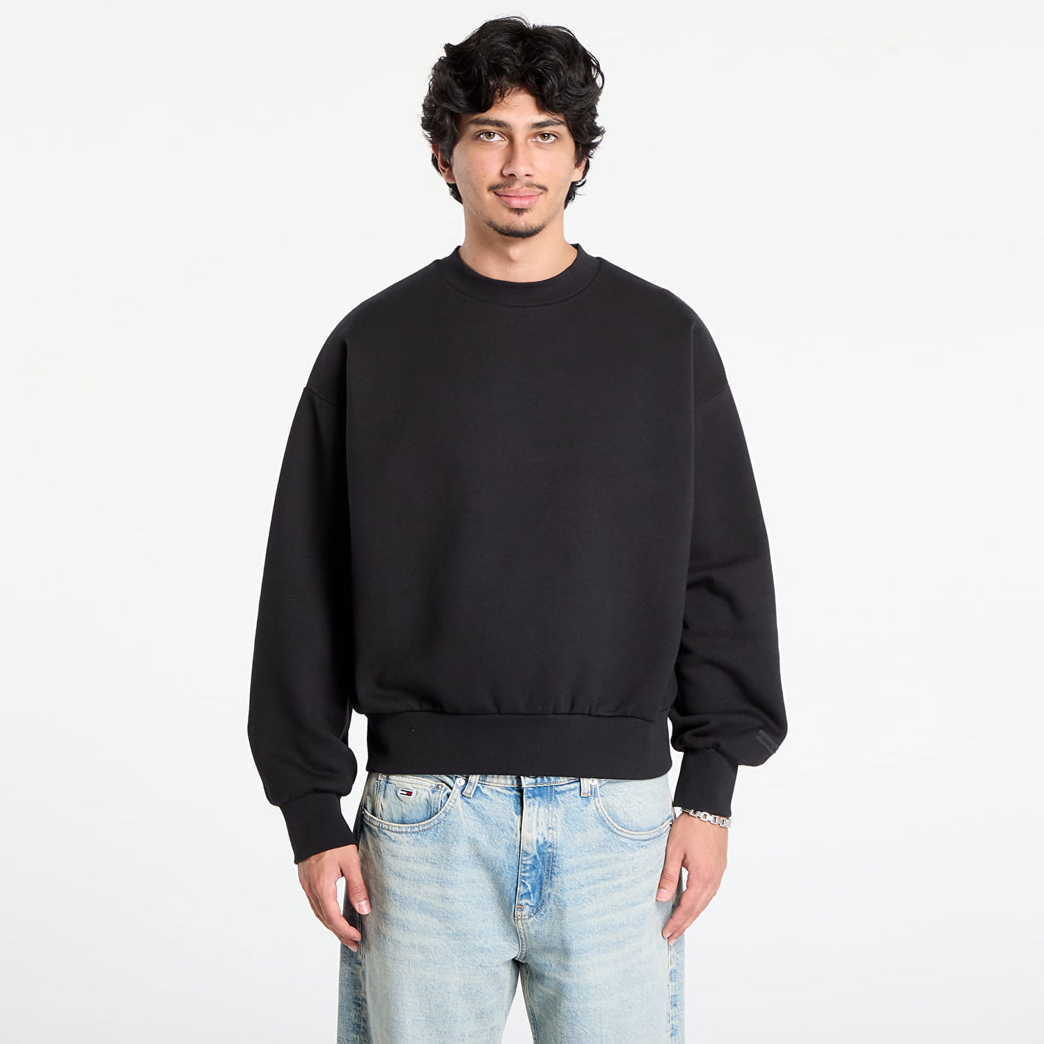 Sweatshirt Fear of God Fear of God Essentials Classic Crew Neck Sweatshirt Sort | 192SP252040F-861, 0