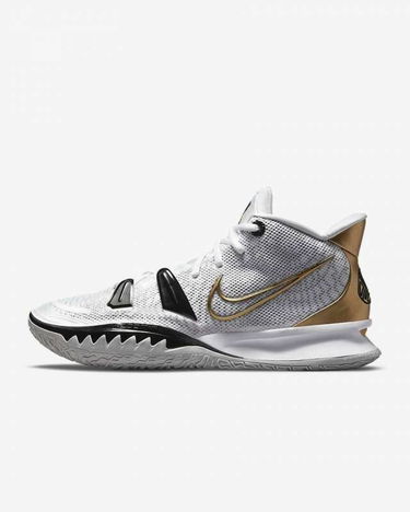 Sneakers og sko Nike Kyrie 7 "White Black Gold" Hvid | CQ9326-101, 0