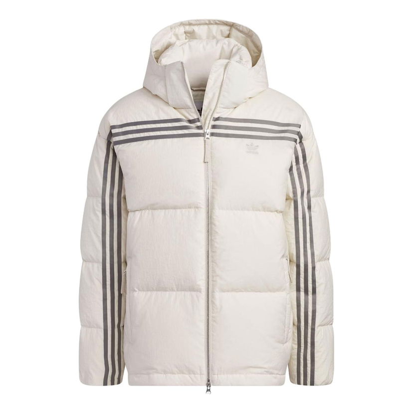 Puffer jakke adidas Originals Originals Goose Down Jacket Hvid | IU4830
