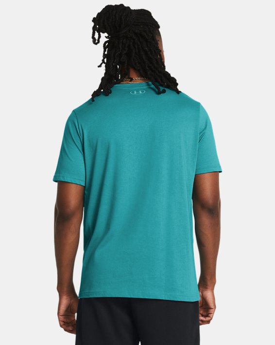 T-shirt Under Armour Project Rock Payoff Kurzarm-Shirt Blå | 1383191-464, 1