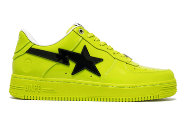Sneakers og sko BAPE Bape Sta #2 Yellow/Black Grøn | 0ZXSHM191302M-YEL, 0
