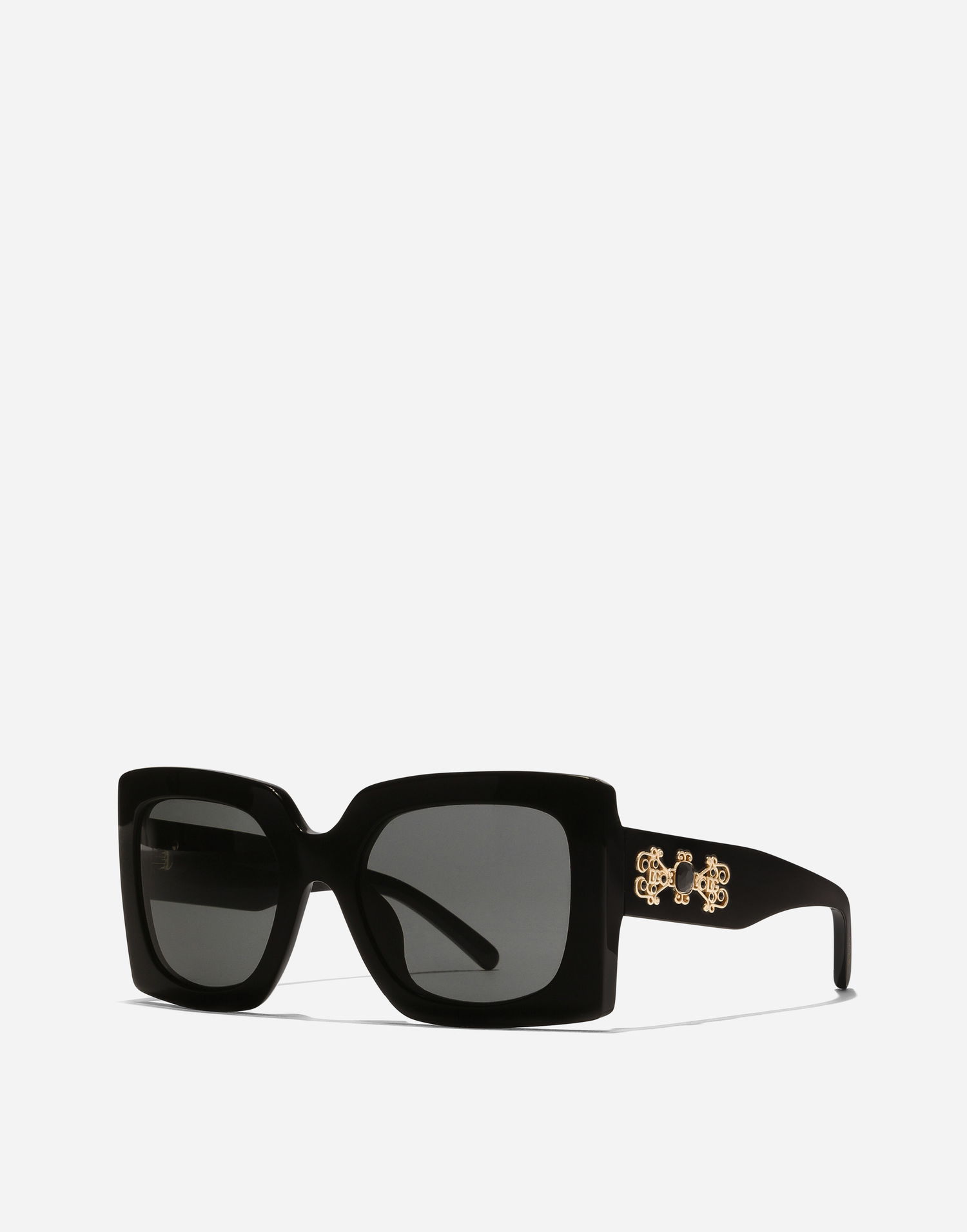Solbriller Dolce & Gabbana Filigrana Acetate Sunglasses New Arrivals Onesize Sort | VG4525VP1879V000, 1