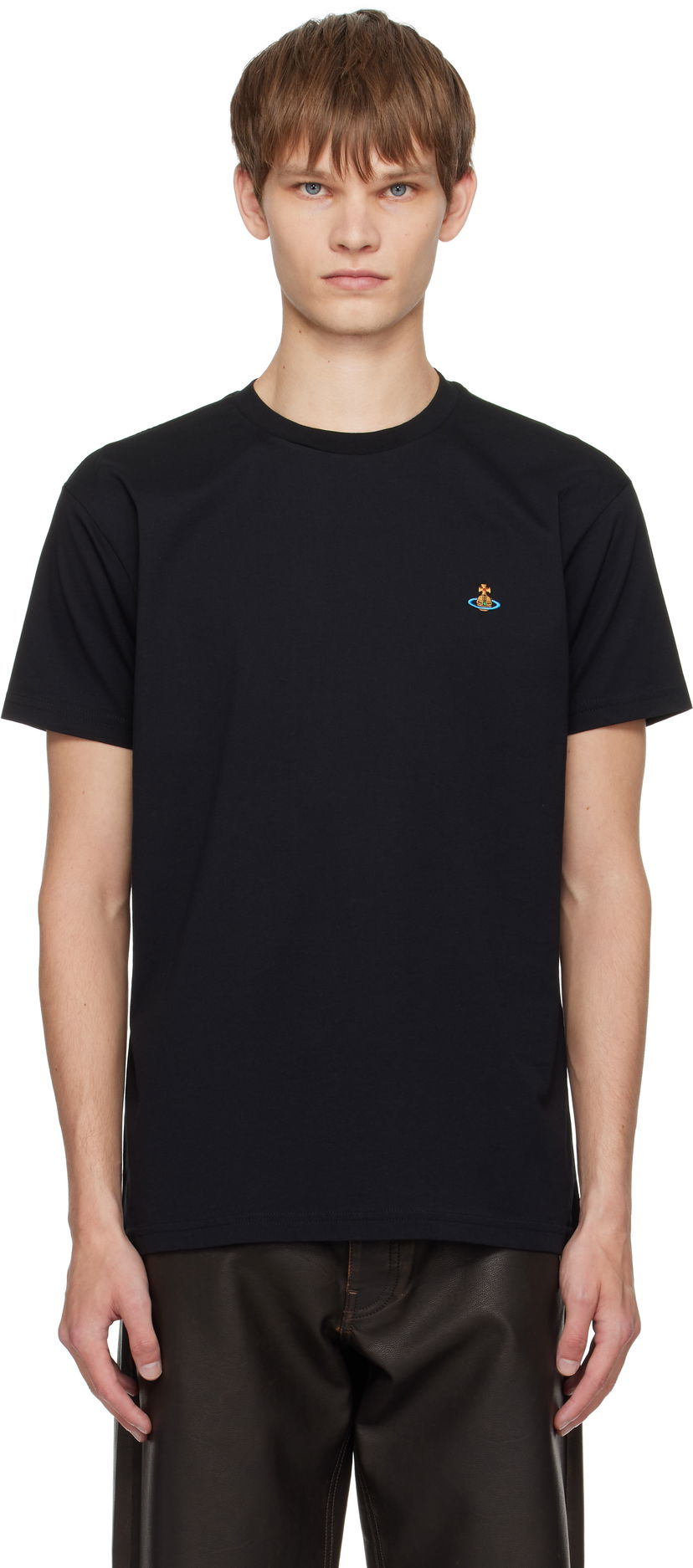T-shirt Vivienne Westwood Vivienne Westwood Classic Orb T-Shirt Sort | 3G010013-J001M-