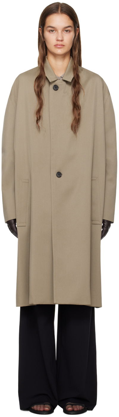 Frakker The Row The Row Clancy Coat Beige | 7187-W2530