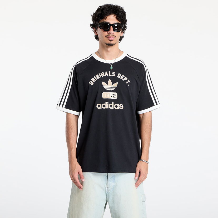 T-shirt adidas Originals 3-Stripes Originals Dept. Graphic Tee Sort | KD6265