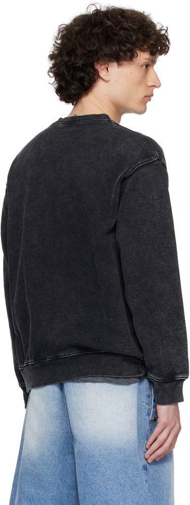 Sweater Dime Dime Classic French Crewneck Sort | DIME2SP2534BLK, 4