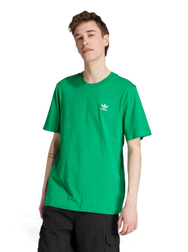 T-shirt adidas Originals Trefoil Essentials Tee Grøn | IL2517