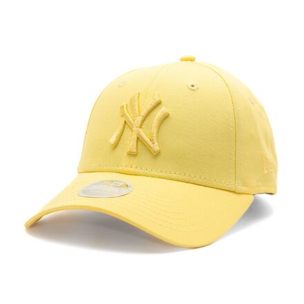 Kasket New Era 9FORTY MLB League Essential New York Yankees - Pastel Yellow Gul | 60503414, 0