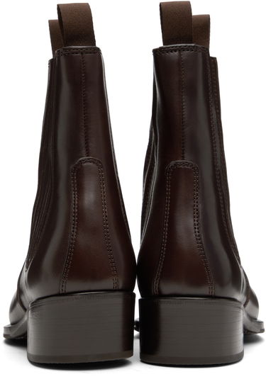 Tøj LEMAIRE Lemaire Leather Chelsea Boots Brun | FO0149 LL0106, 1