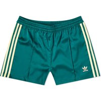 Shorts adidas Originals 3 Stripe Satin Short Collegiate Green Grøn | IR6095, 1