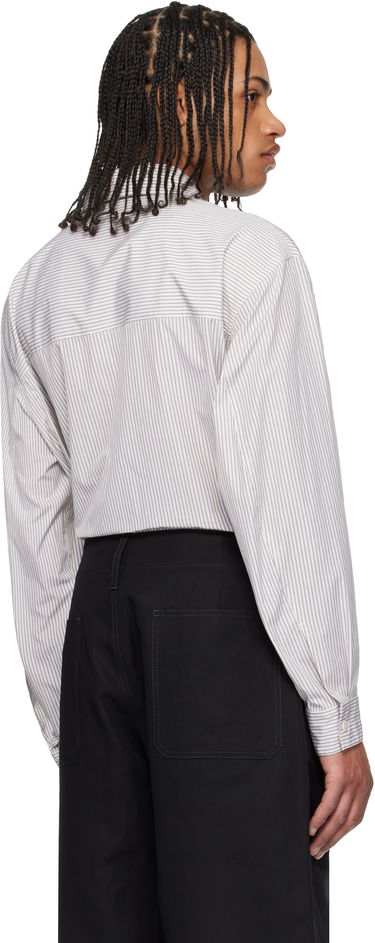 Skjorte LEMAIRE Lemaire Striped Pyjama Shirt Hvid | SH1177 LF1409, 2