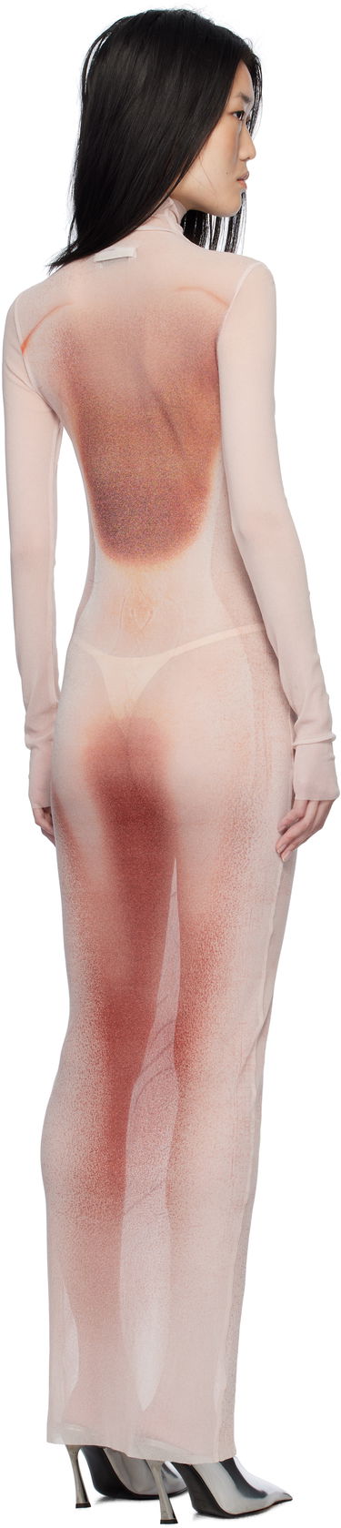 Kjole Jean Paul Gaultier Gaultier 'Le Classique' Long Dress Lyserød | 25/33-F-RO368-T577-2026, 2