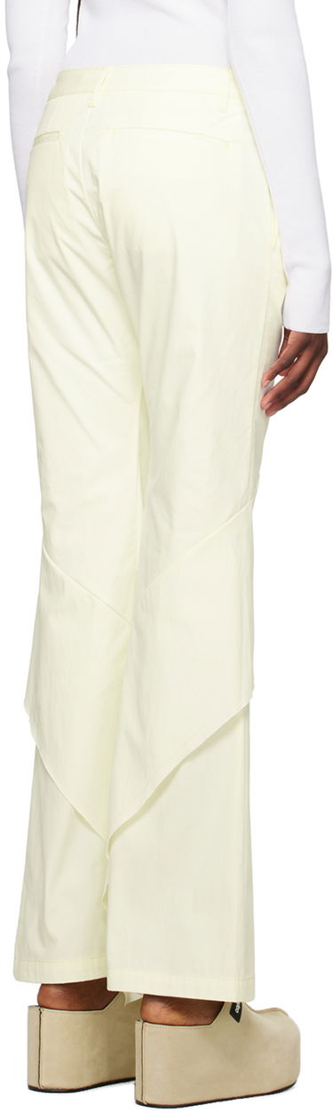 Bukser Dion Lee Drape Trousers Gul | C2161F23, 2