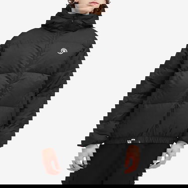 Puffer jakke AAPE by A Bathing Ape AAPE Now Camo Badge Hooded Down Jacket, Size Large Sort | AAPDNM7654XXNBKX, 2