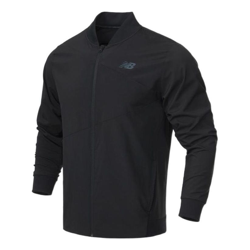 Bomberjakke New Balance Sport Jacket Sort | AMJ21010-BK