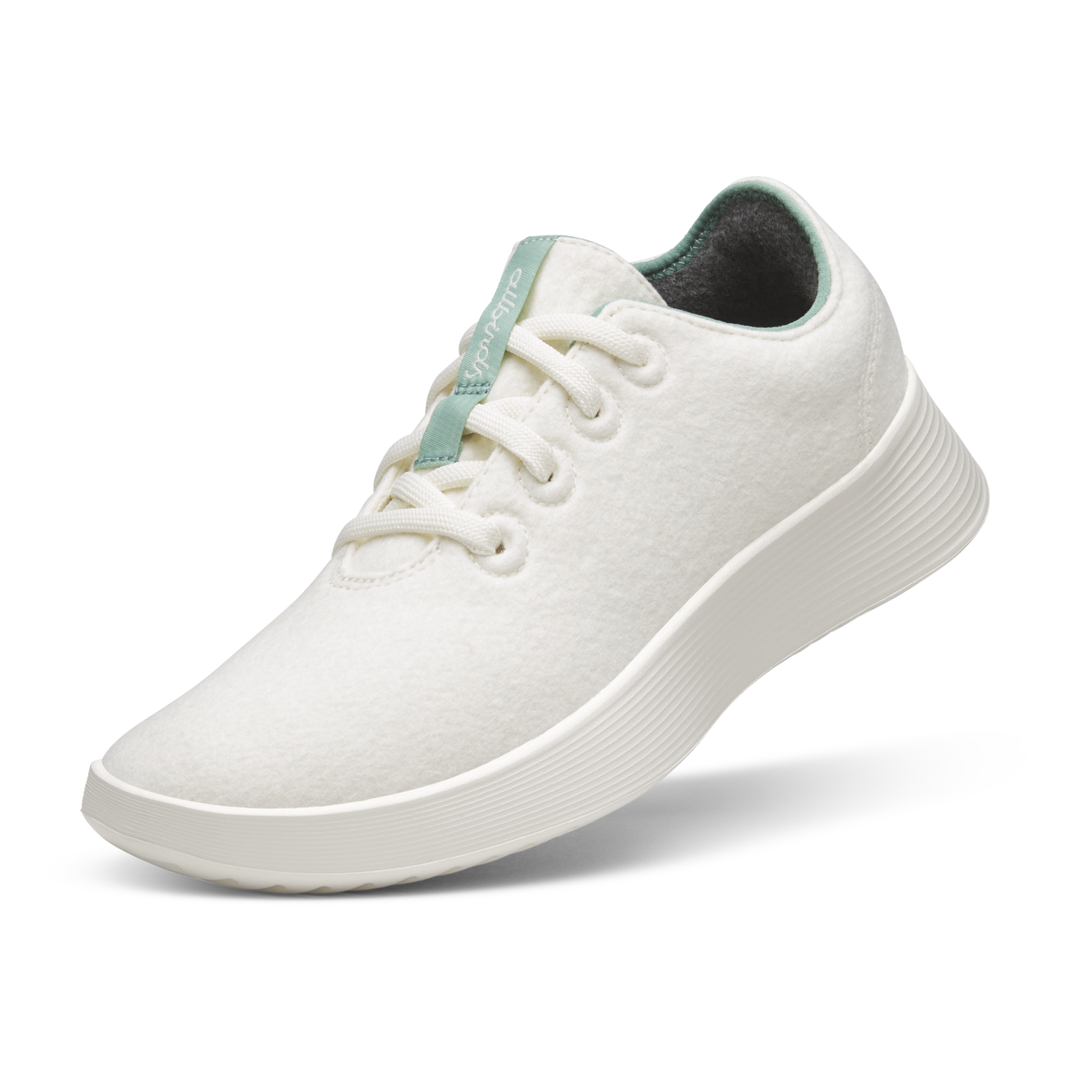 Sneakers og sko Allbirds Wool Runner Go, Size 5 Hvid | A11389W, 0
