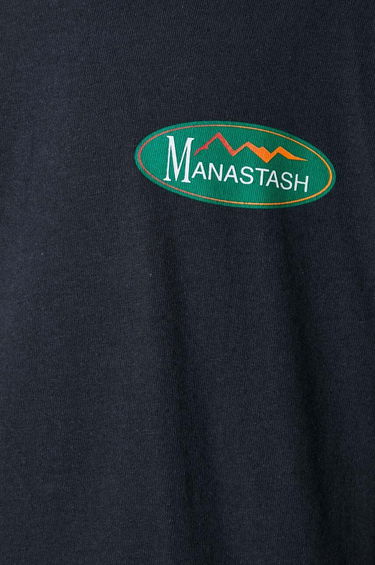 T-shirt Manastash Manastash Hemp Original Logo T-Shirt Sort | 7924134002, 5