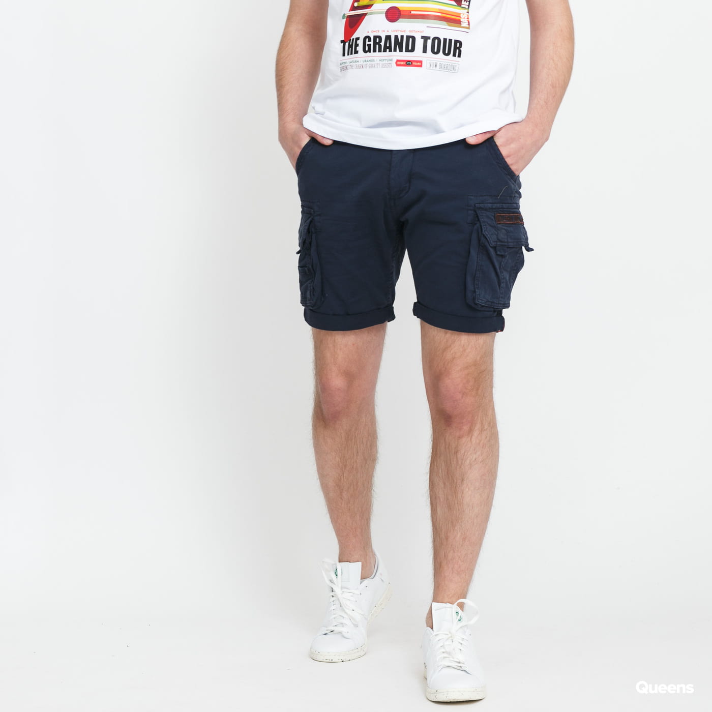 Shorts Alpha Industries Crew Short Mørkeblå | 176203 07, 0
