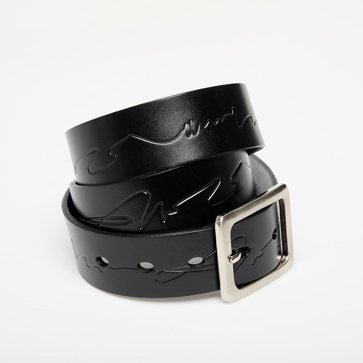 Bælter Footshop FTSHP Leather Belt Sort | FTSHP_487, 1