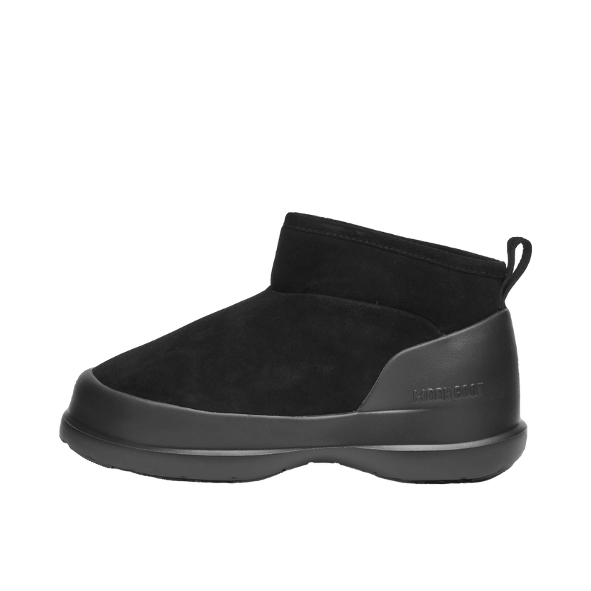 Sneakers og sko Moon Boot Luna Suede Low Boot Sort | 80D2480040-BLK