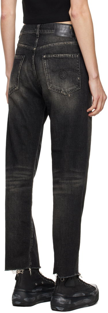 Jeans R13 R13 Stretch Boyfriend Jeans Sort | R13W5083-D152B, 2