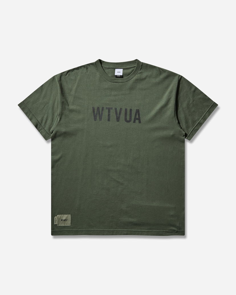 T-shirt WTAPS TSSC WTVUA T-Shirt Grøn | 251ATDT-STM04S OLIVEDRAB