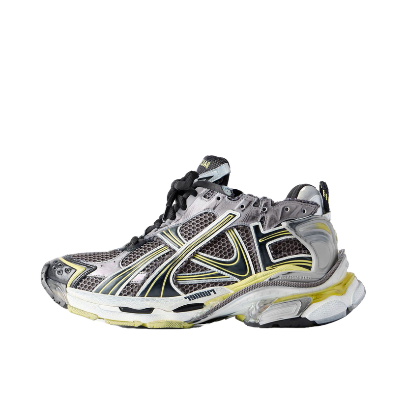 Sneakers og sko Balenciaga Runner Grey Yellow Grå | 772774W3RMU1279