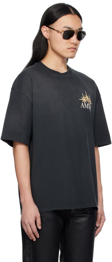 T-shirt AMIRI Amiri Starburst Oversized T-Shirt Sort | AMJYTE1179, 1