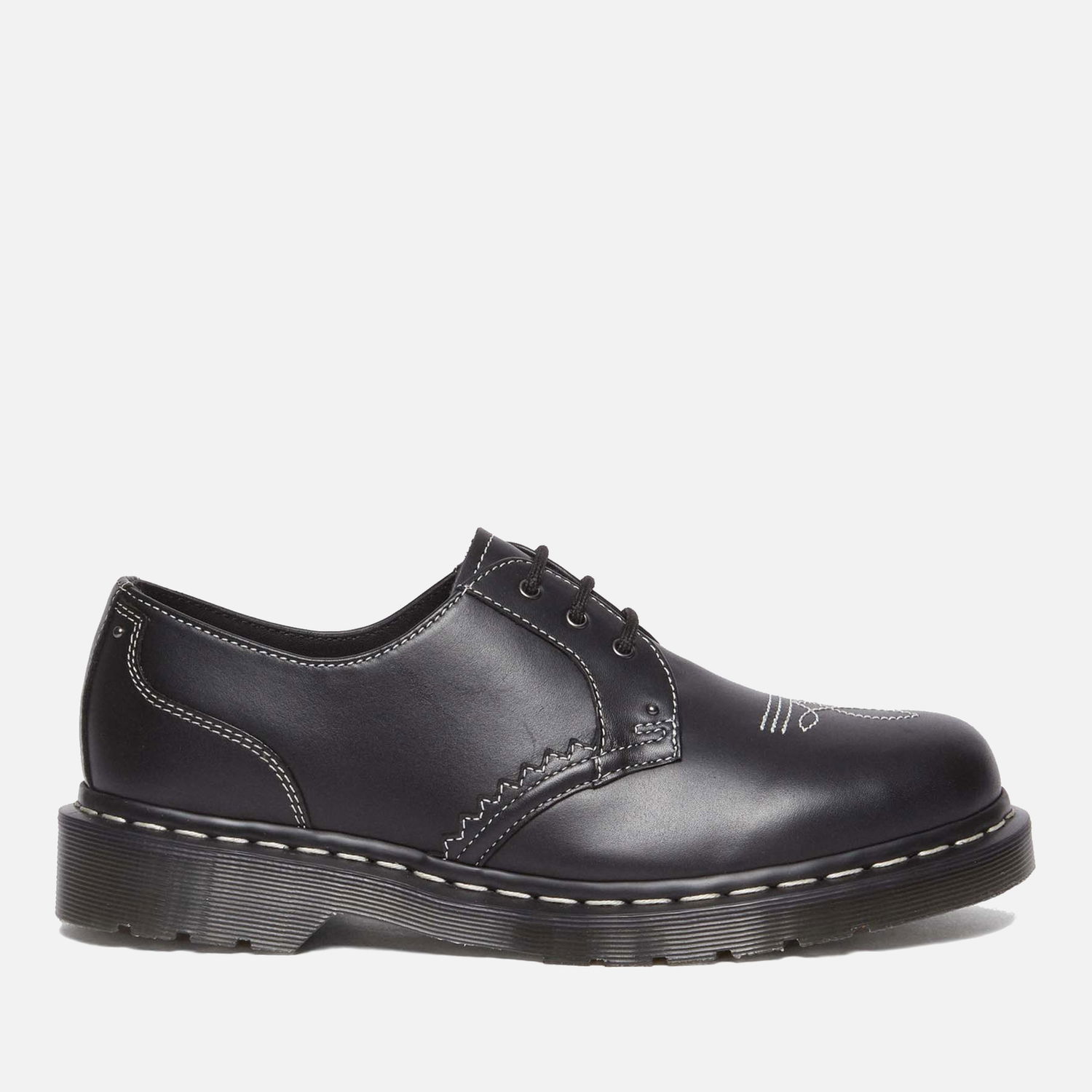 Sneakers og sko Dr. Martens 1461 Gothic Americana Leather 3-Eye Sort | 31625001, 0
