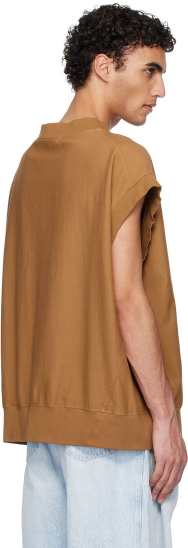 Sweater HED MAYNER Hed Mayner Cap Sleeve Sweatshirt Brun | HMMA70013T-HA082A, 2