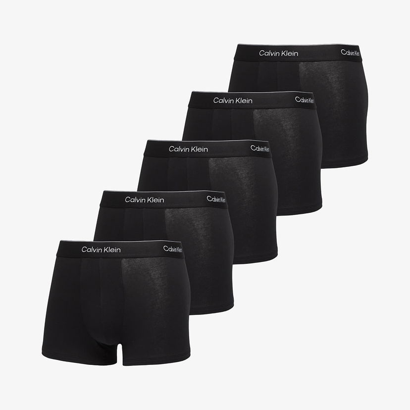 Boksere CALVIN KLEIN Calvin Klein Icon Cotton Stretch Trunk 5-Pack Sort | LV00NB4393 TM6