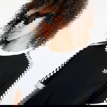 T-shirt adidas Originals Originals Ruffle 3-Stripes Tee Sort | KC8819, 4