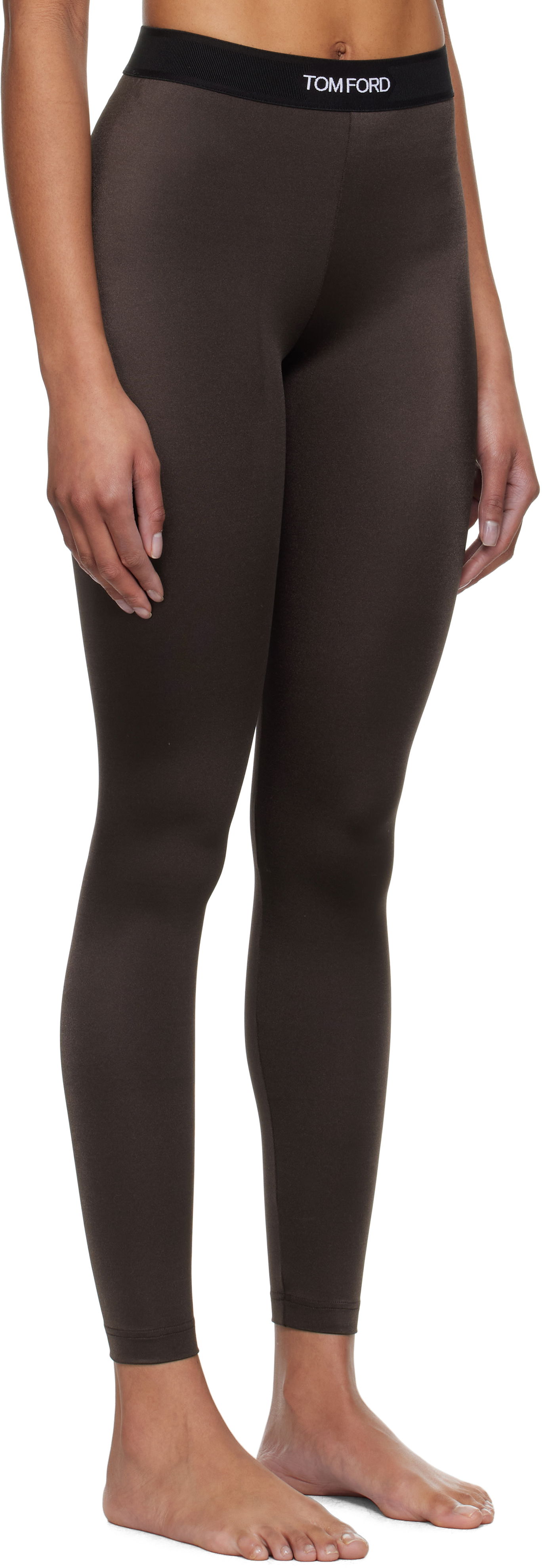 Leggings Tom Ford Intarsia Leggings Sort | PAJ096-JEX087, 1
