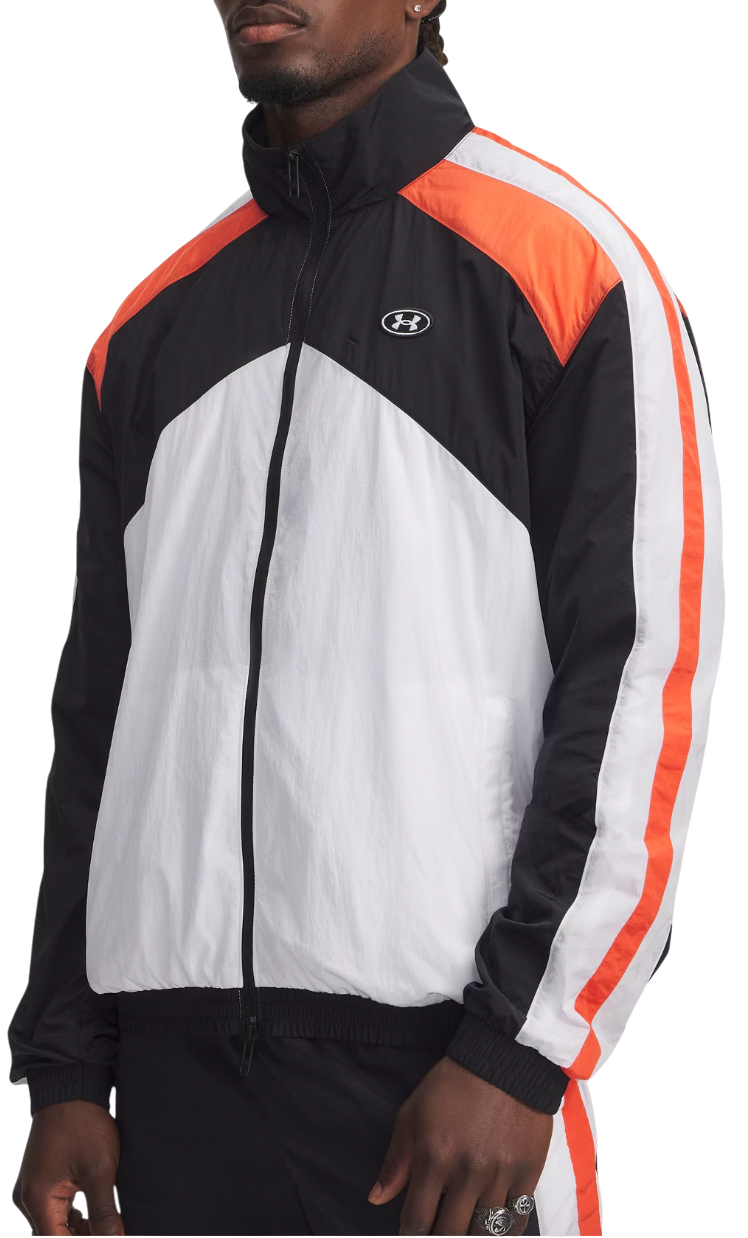 Jakke Under Armour Icon Woven Track Jacket Flerfarvet | 6003978-100, 0