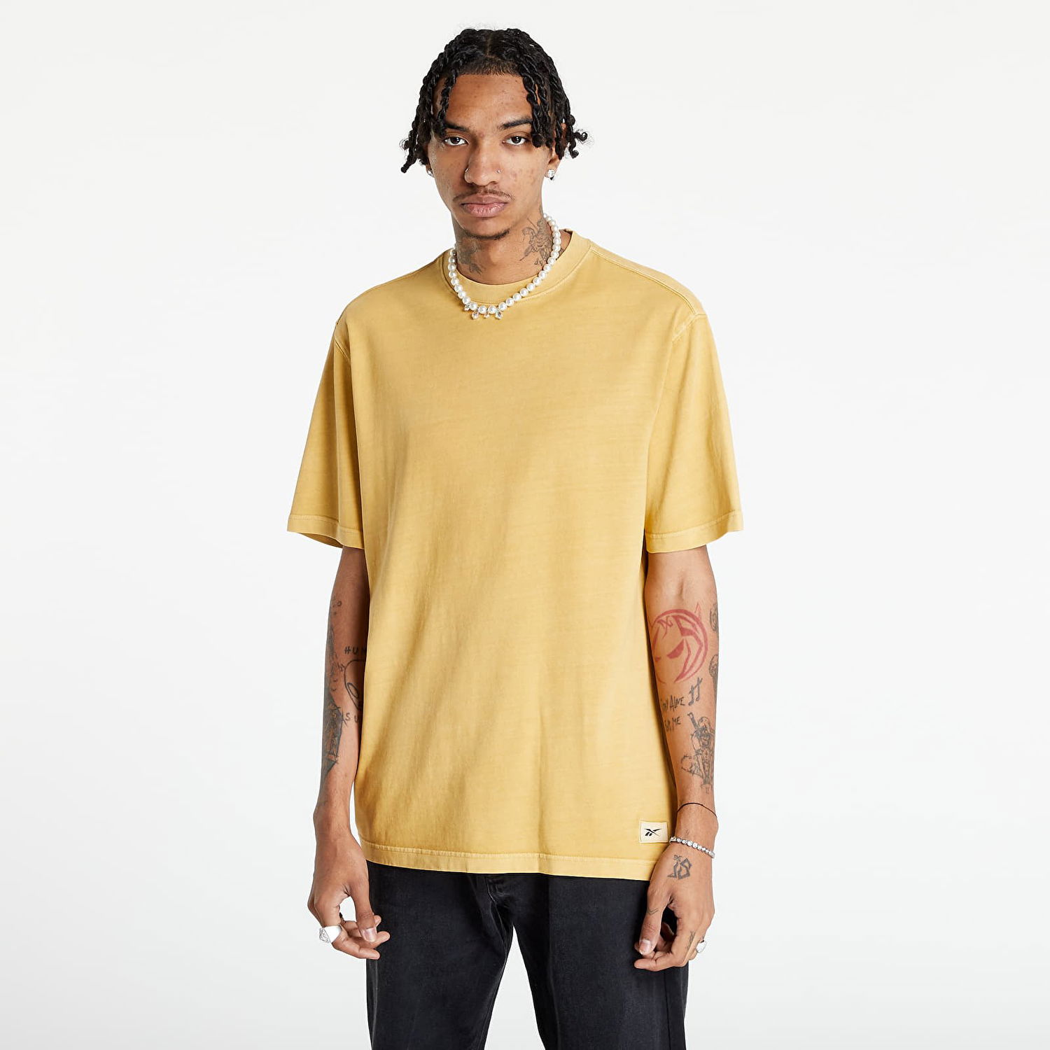 T-shirt Reebok Cl ND Tee Gul | HK7090, 0