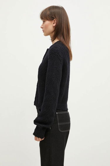 Sweater Samsoe Samsoe Samsoe Samsoe Sameryem Wool Cardigan Sort | F24400084, 1